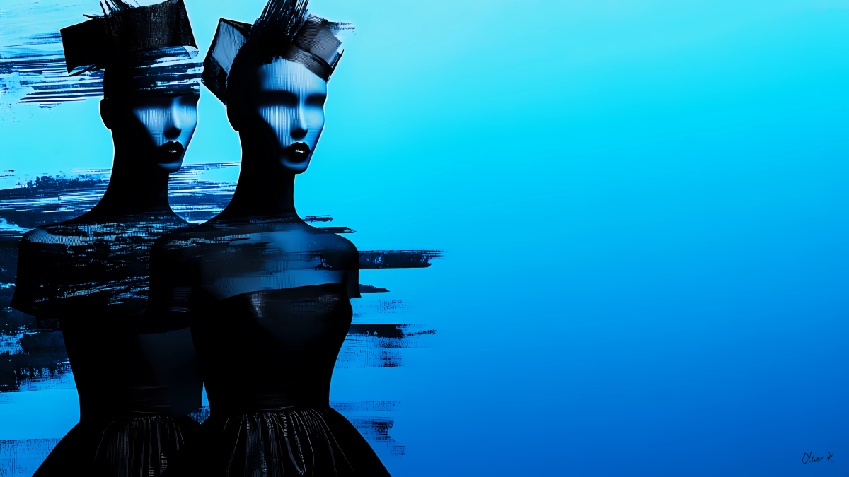 Women in black signed Oliver R